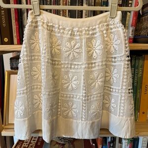 Elizabeth and James Bianca Floral Lace Skirt